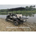 6 seats 4x4 hunting golf carts with gas or battery power